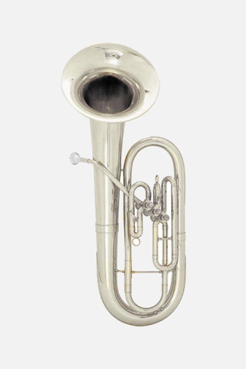 King 625SP Frontbell Euphonium verzilverd (5307367882916)