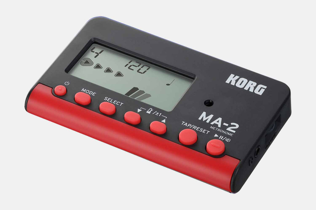 Korg MA2 Metronoom Digitaal Zwart/Rood (5826891055268)