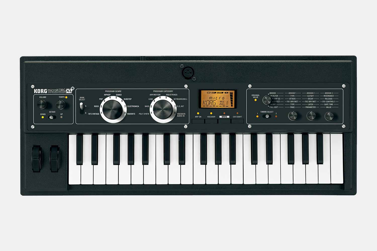 Korg Microkorg XL + synthesizer (5424646062244)