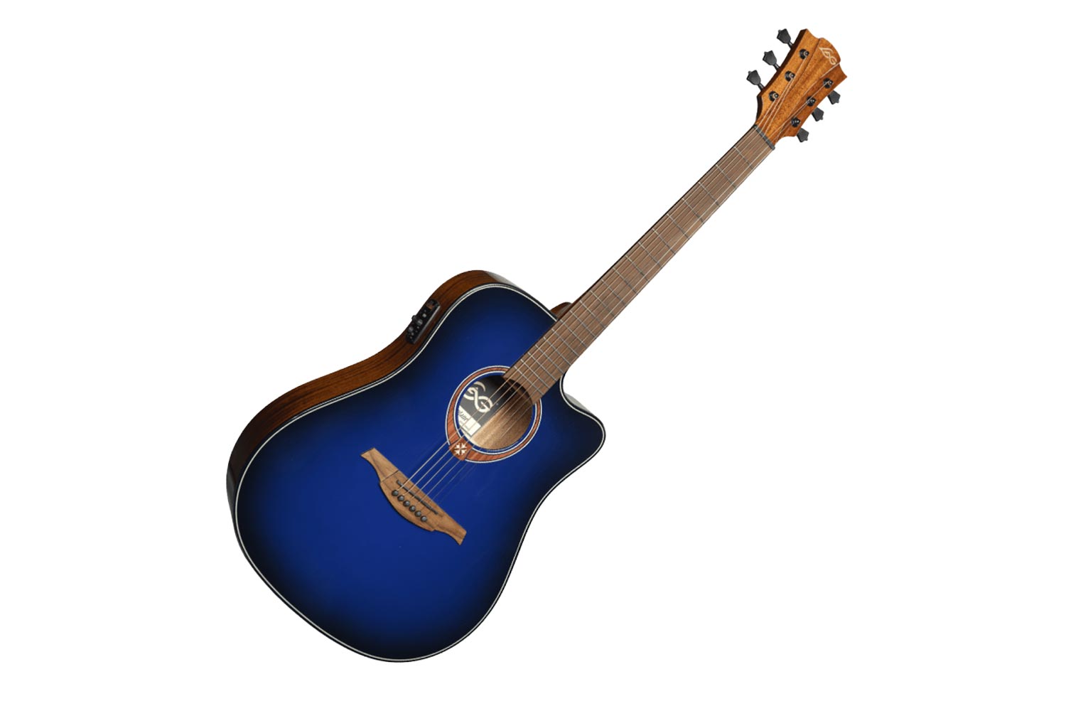 LAG T-BLUE Tramontane Dreadnought Cutaway