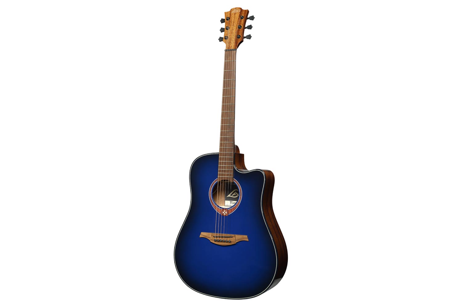 LAG T-BLUE Tramontane Dreadnought Cutaway