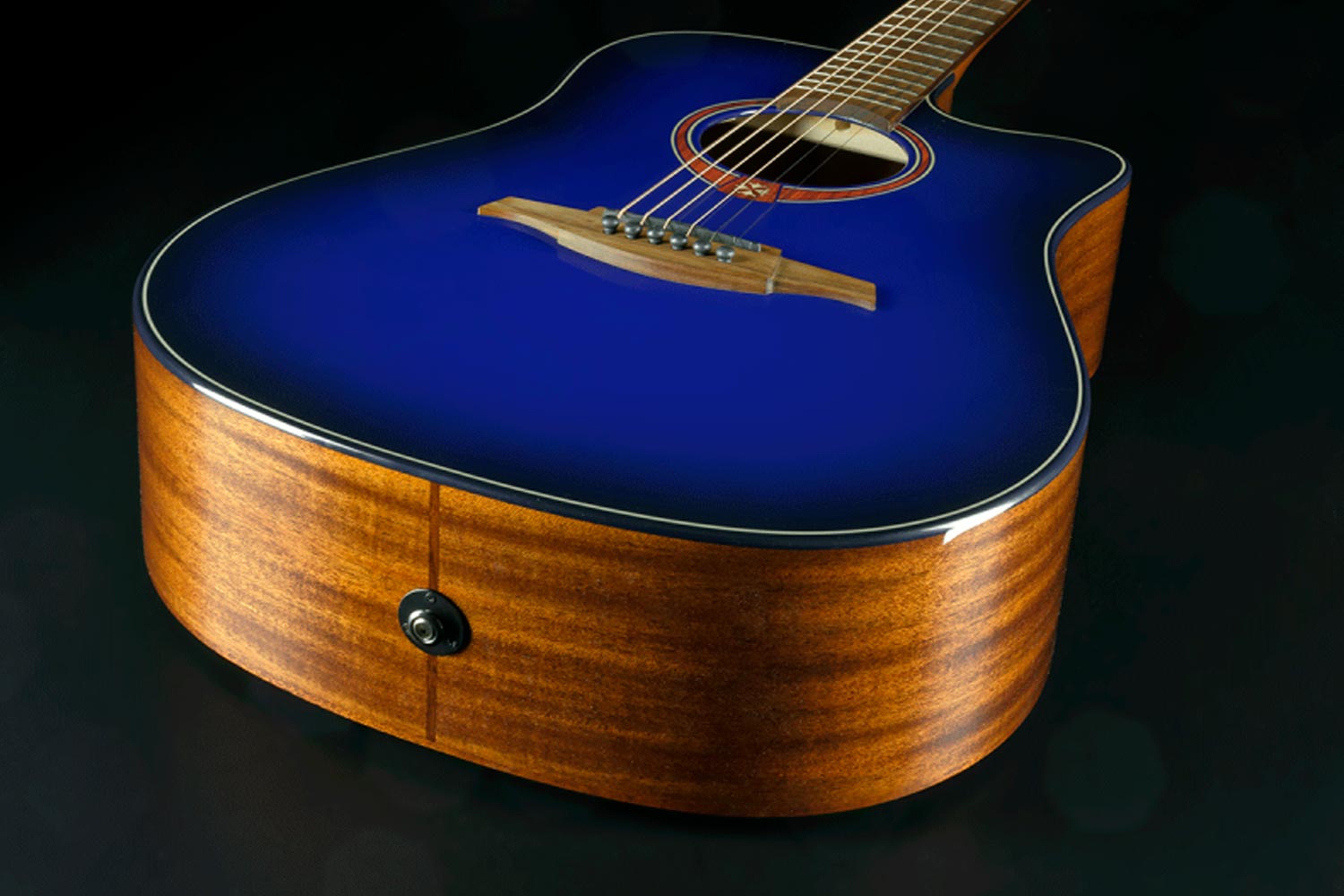 LAG T-BLUE Tramontane Dreadnought Cutaway