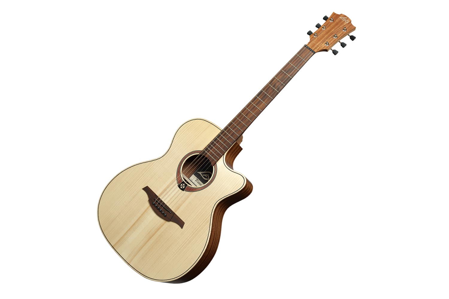 LAG T70ACE Auditorium Semi-Akoestische gitaar