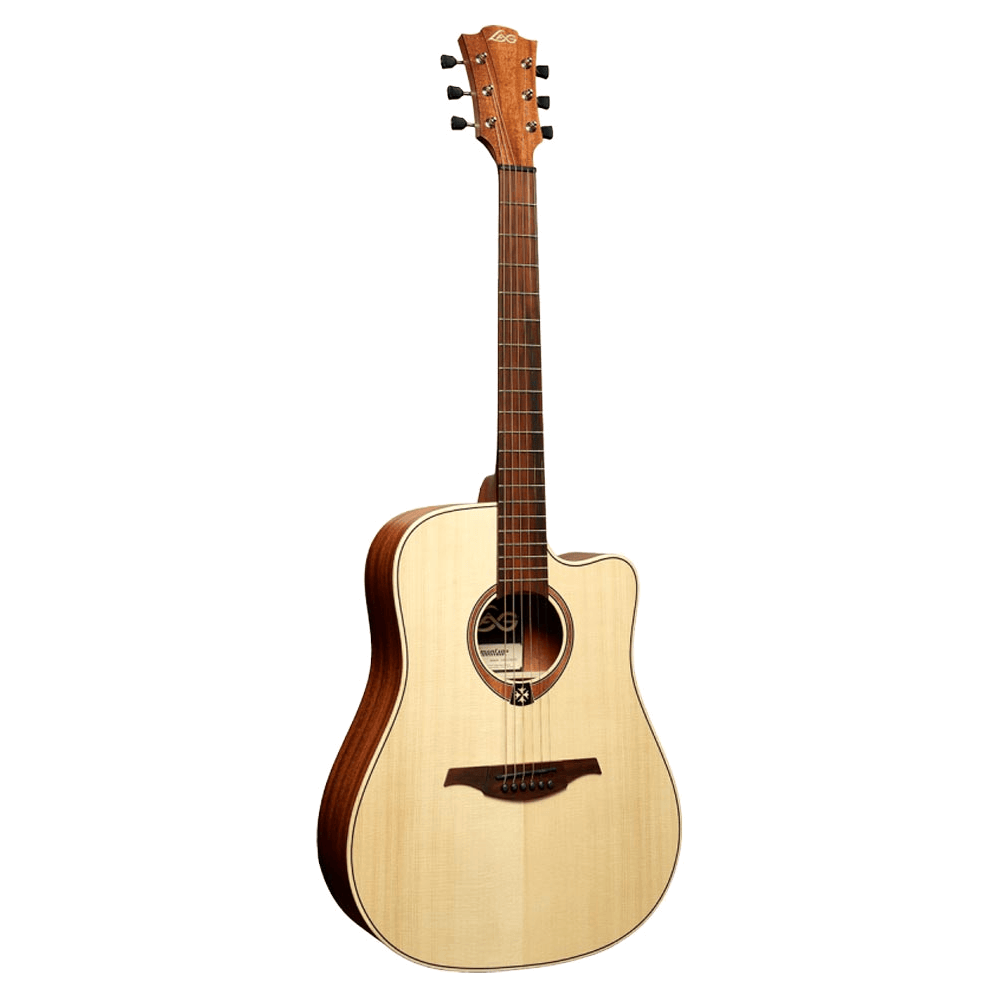LAG T70DCE Dreadnought Semi-Akoestische gitaar