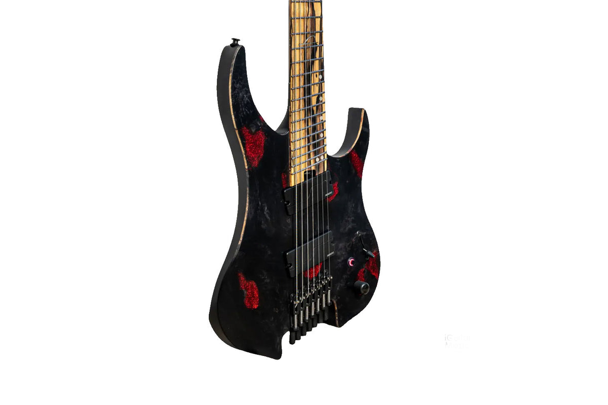 Legator Ghost X G7FX-BW Black Widow Elektrische Gitaar