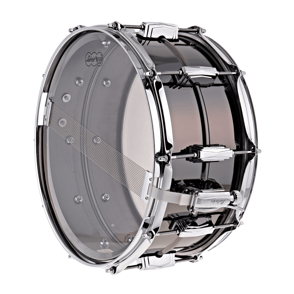 Ludwig LB417 6 1/2x14 Supra-Pho Blk Beauty