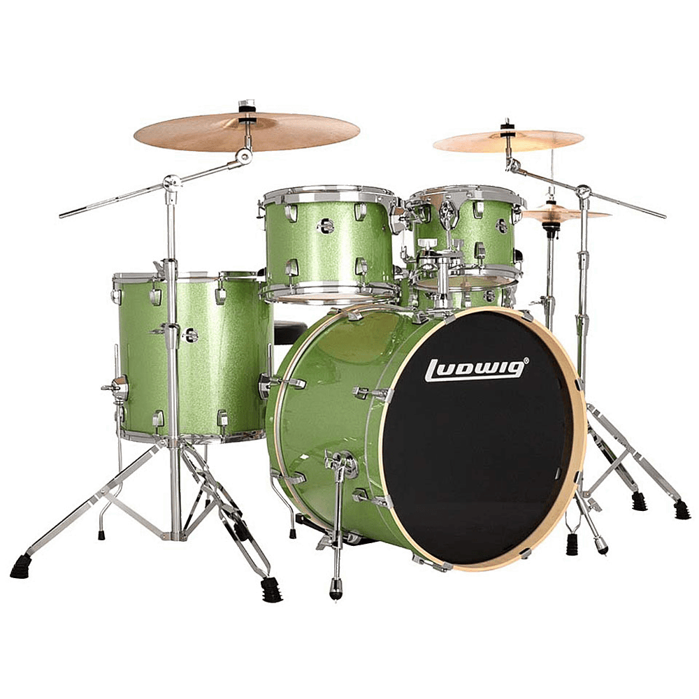 Ludwig LE522018 22" Evolution Mint Sparkle