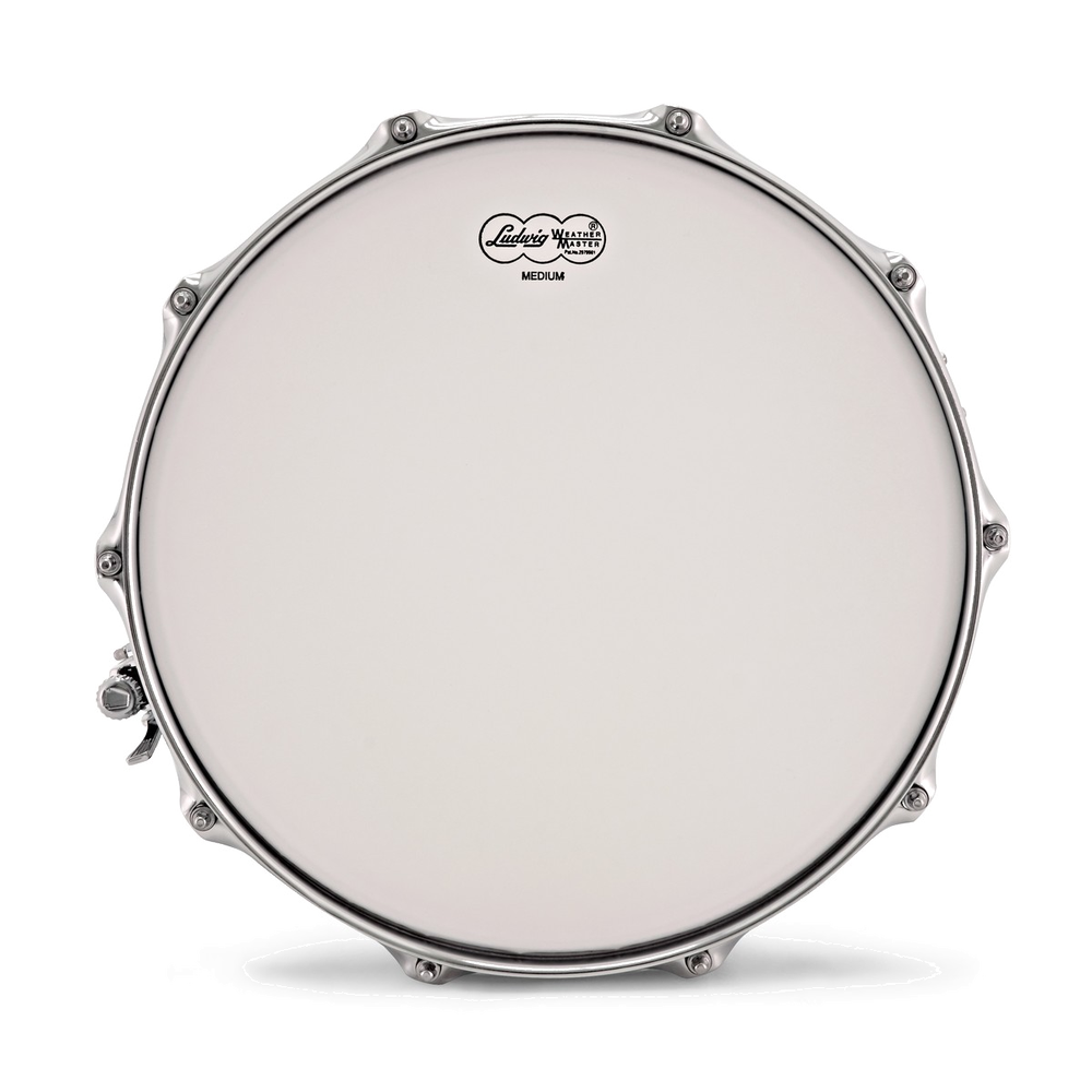 Ludwig LM402 6.5x14 S-Pho Metal Snare Dr