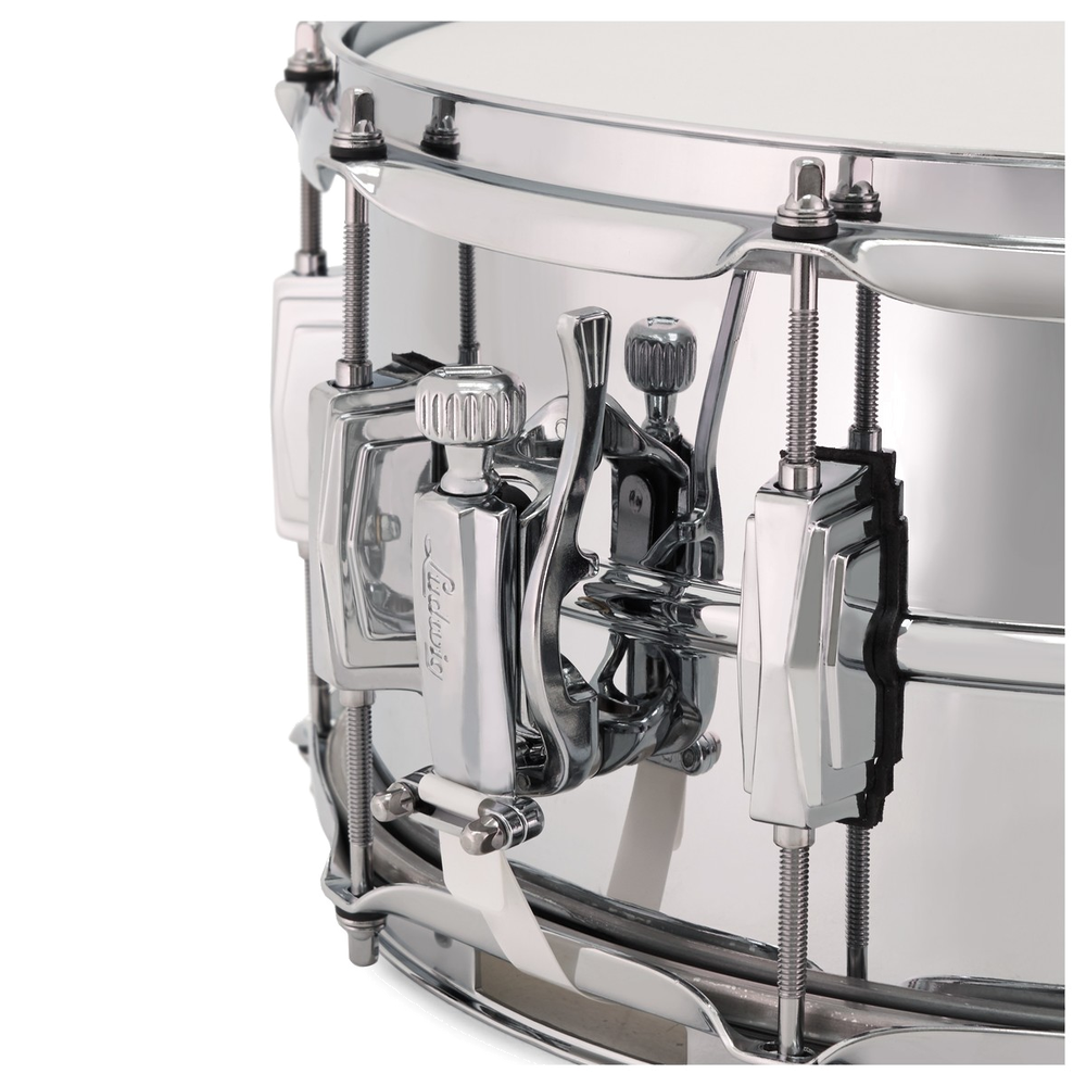 Ludwig LM402 6.5x14 S-Pho Metal Snare Dr