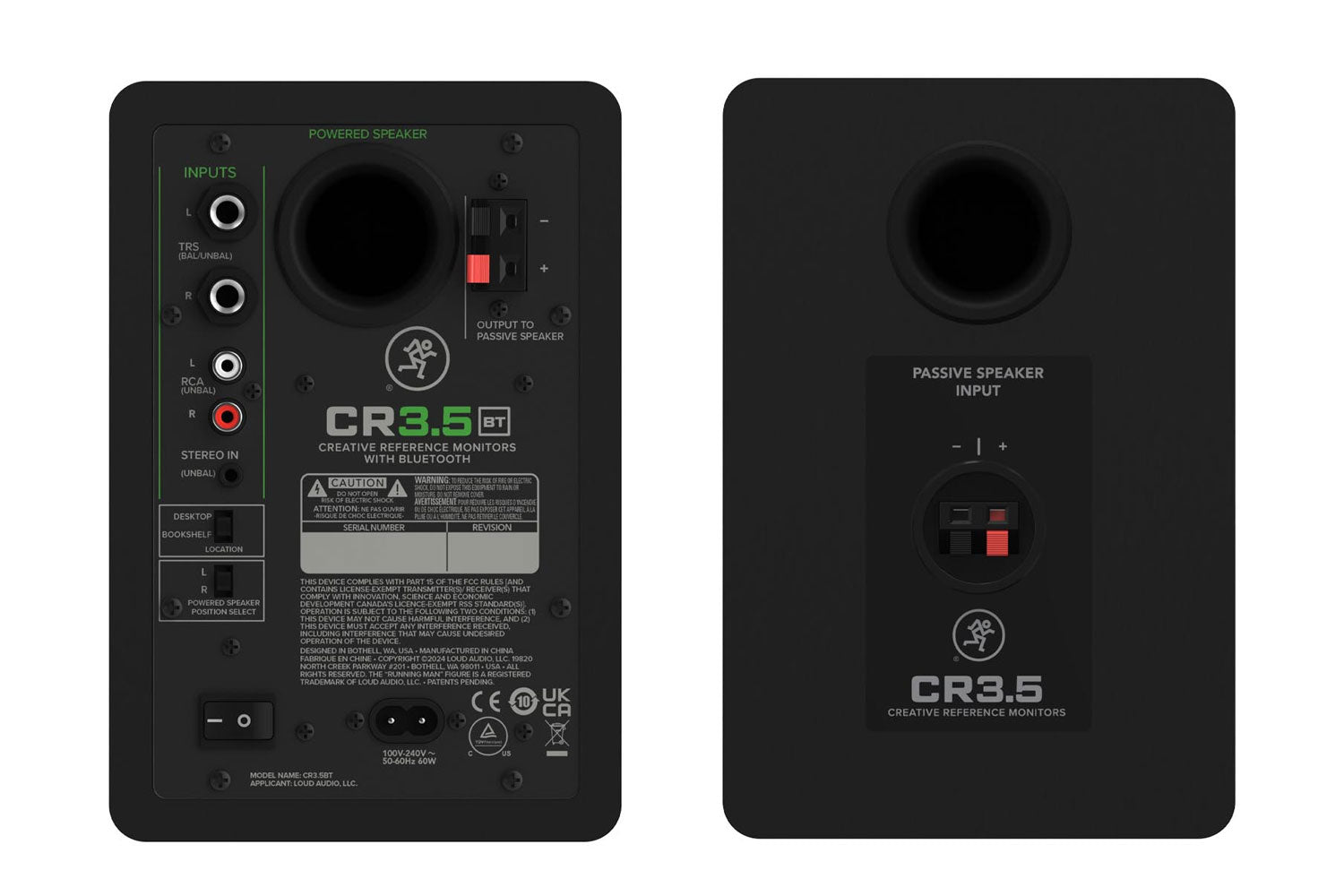 Mackie CR3.5 BT Studio Monitors