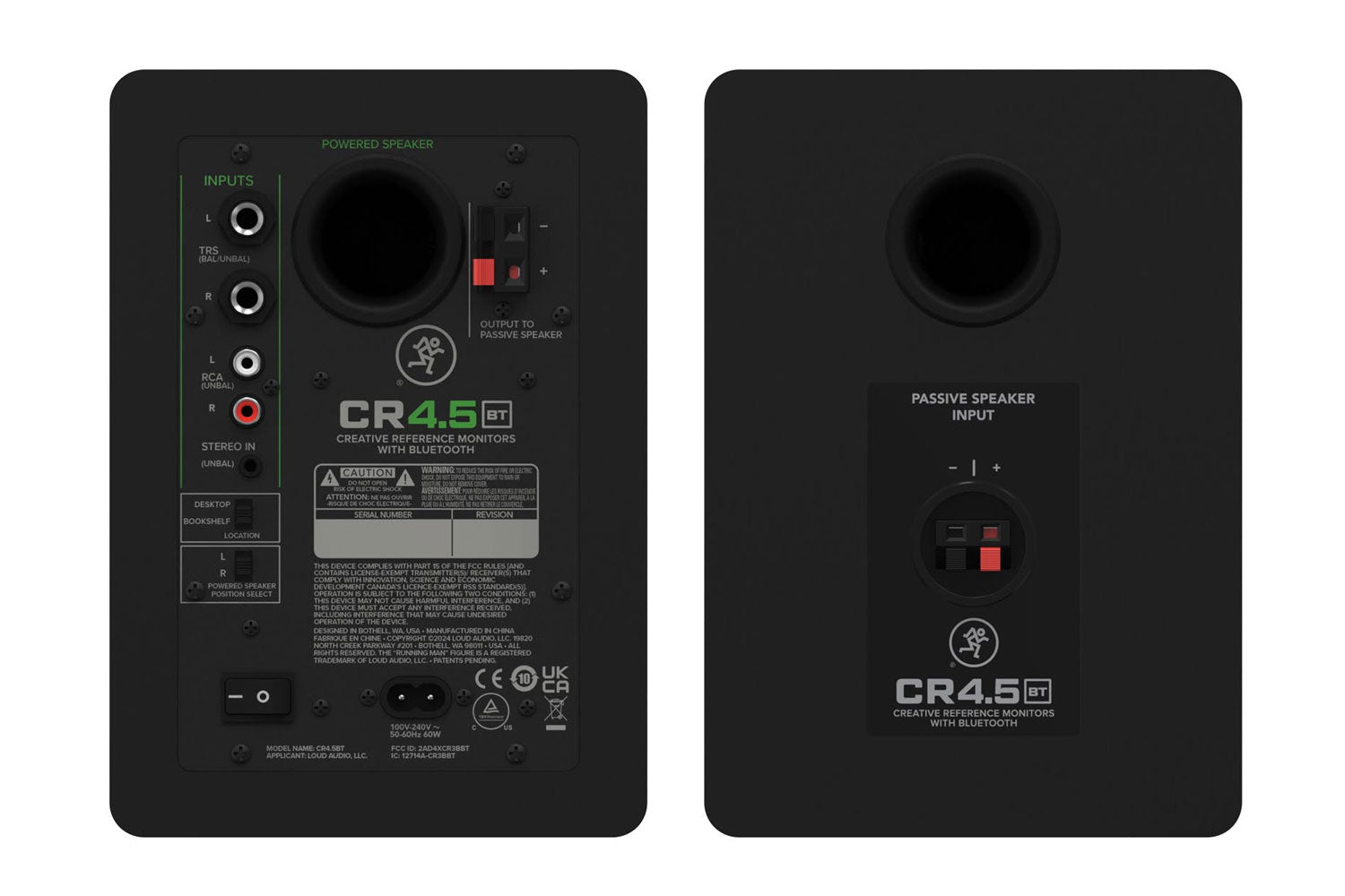 Mackie CR4.5 BT Studio Monitors