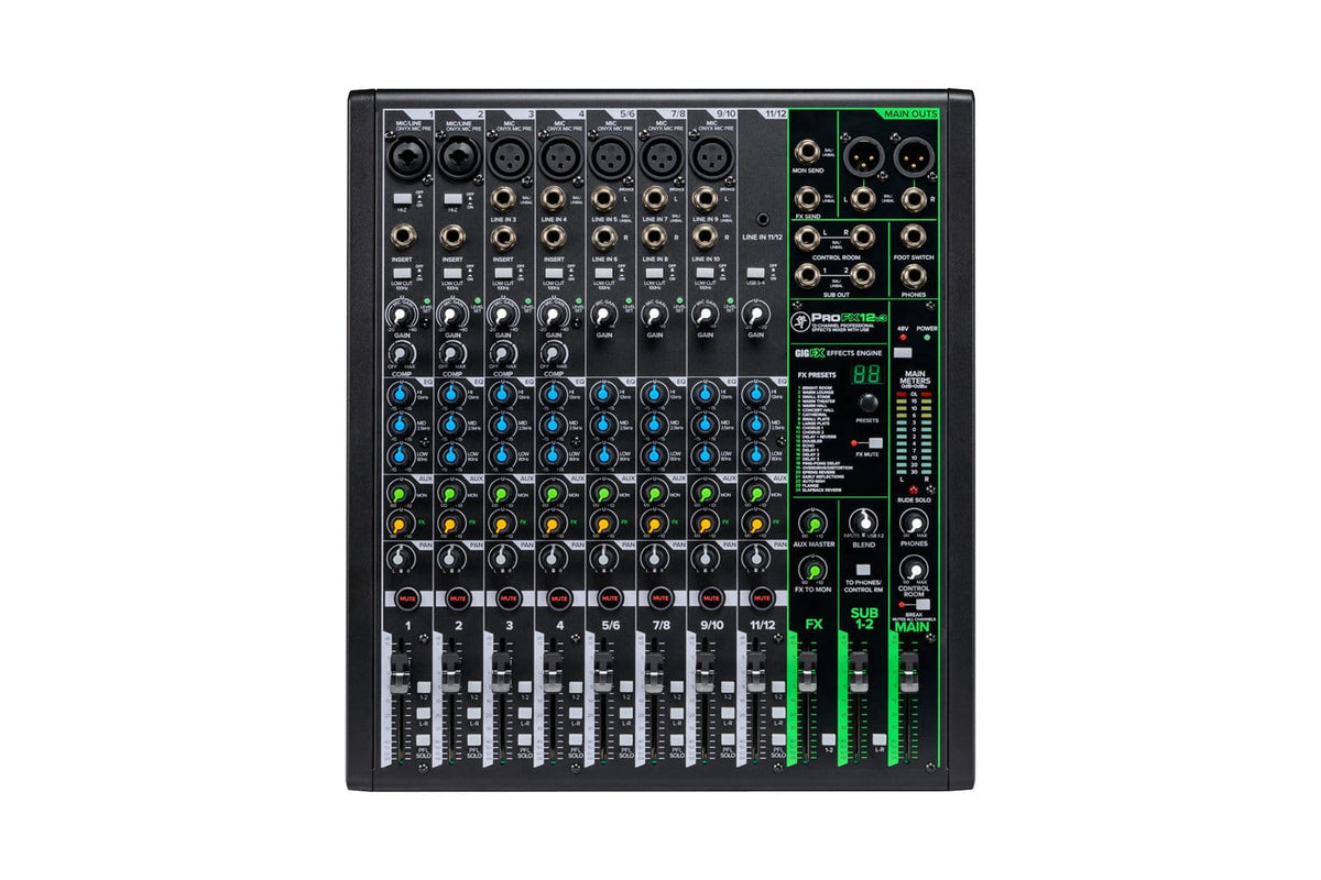 Mackie PROFX12V3 - 12 kanaals Mengpaneel