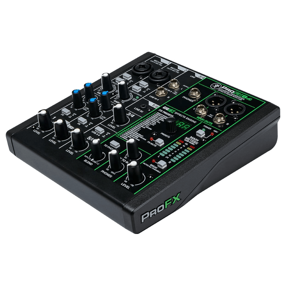 Mackie PROFX6V3 - 6 kanaals Mengpaneel