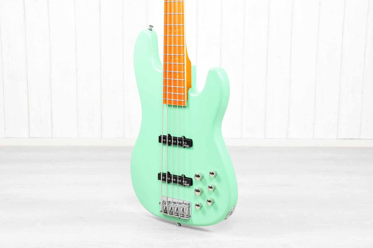 Markbass GV5 Gloxy Basgitaar Val Surf Green CR MP