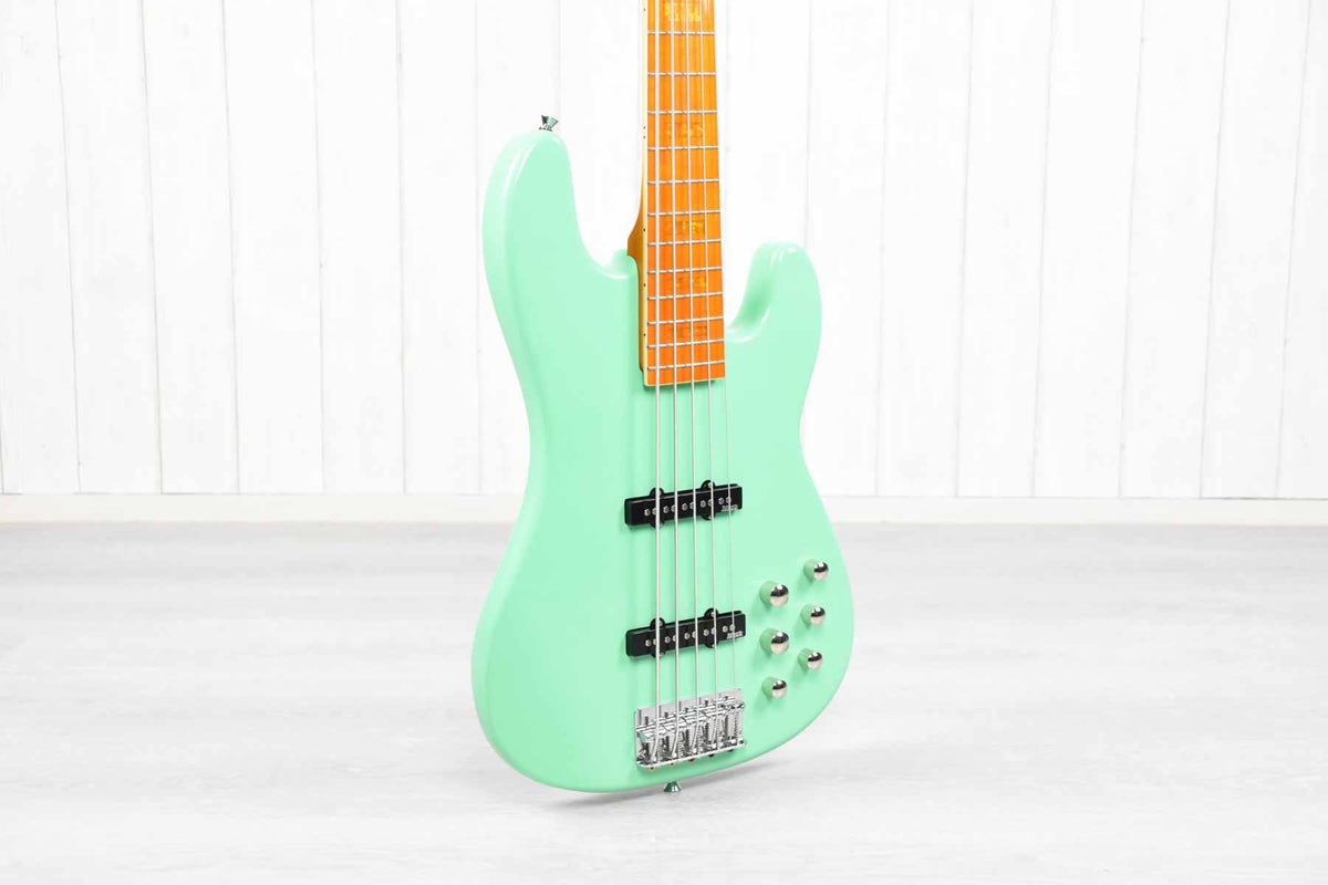 Markbass GV5 Gloxy Basgitaar Val Surf Green CR MP