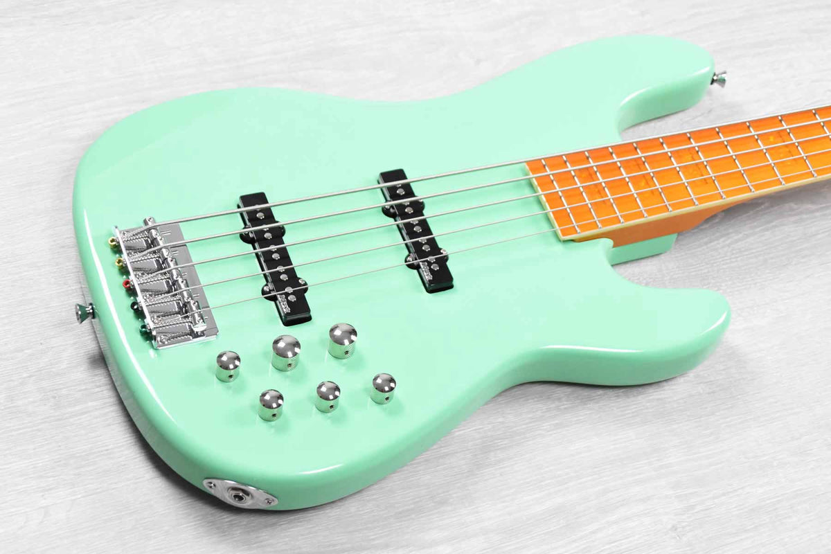 Markbass GV5 Gloxy Basgitaar Val Surf Green CR MP