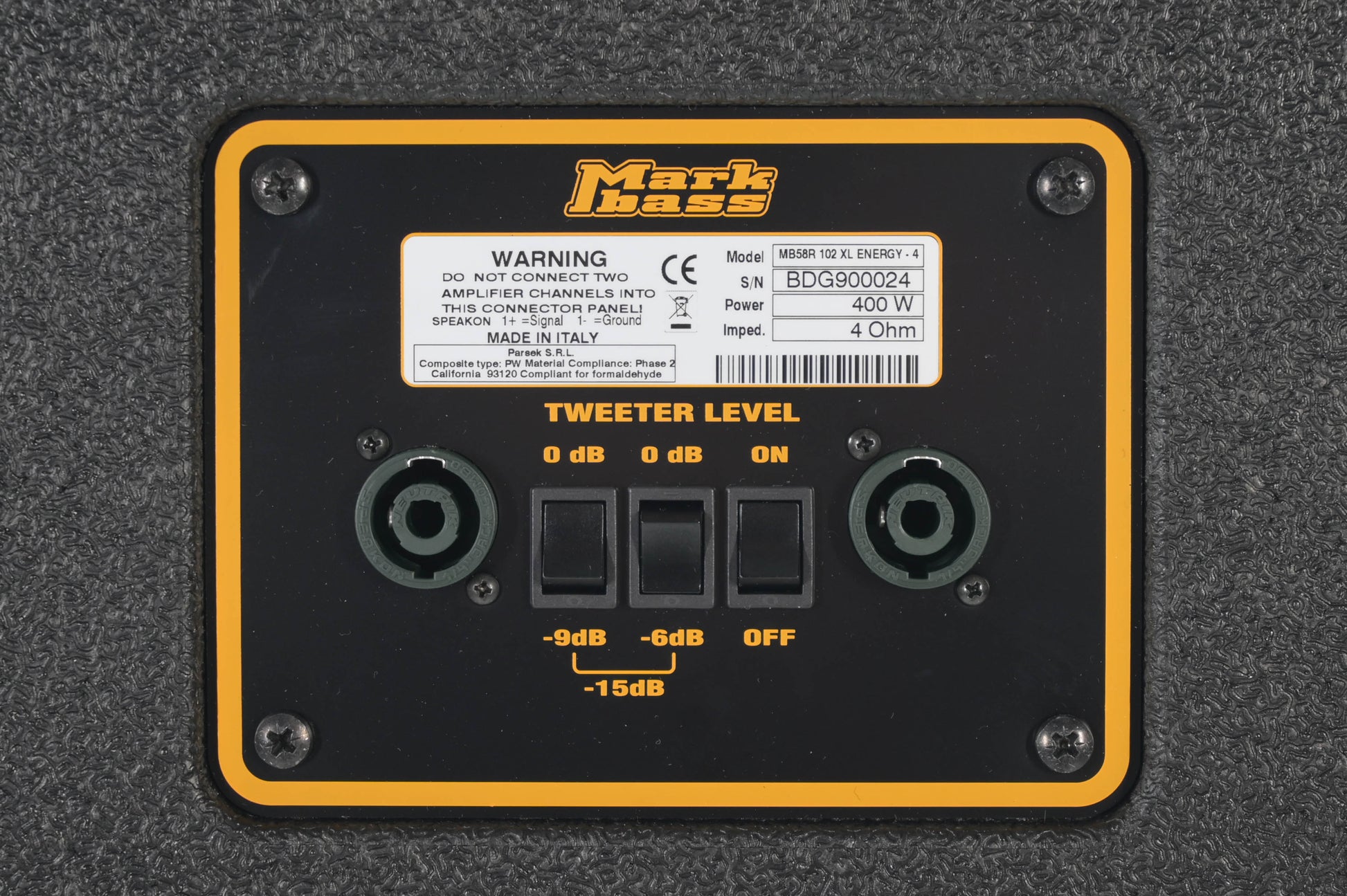 Markbass MB58R 102XL ENERGY Cabinet