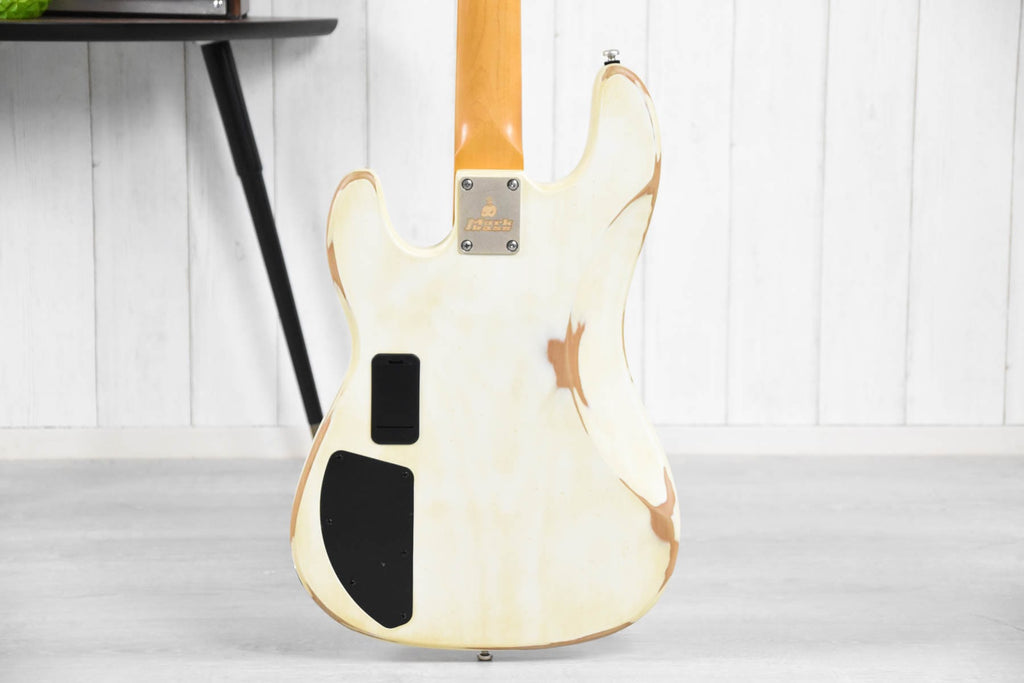 Markbass MB JF1 White Battered 4 VG RW Basgitaar
