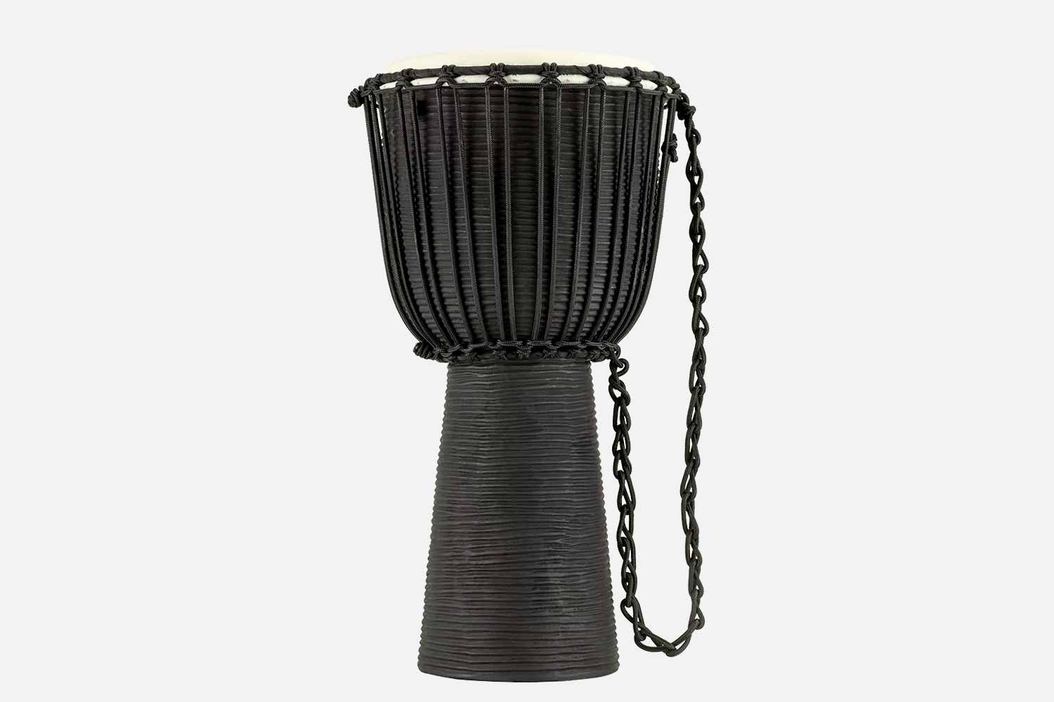 Meinl HDJ3-L 12'' 'Black River' Djembe roped (5457383293092)