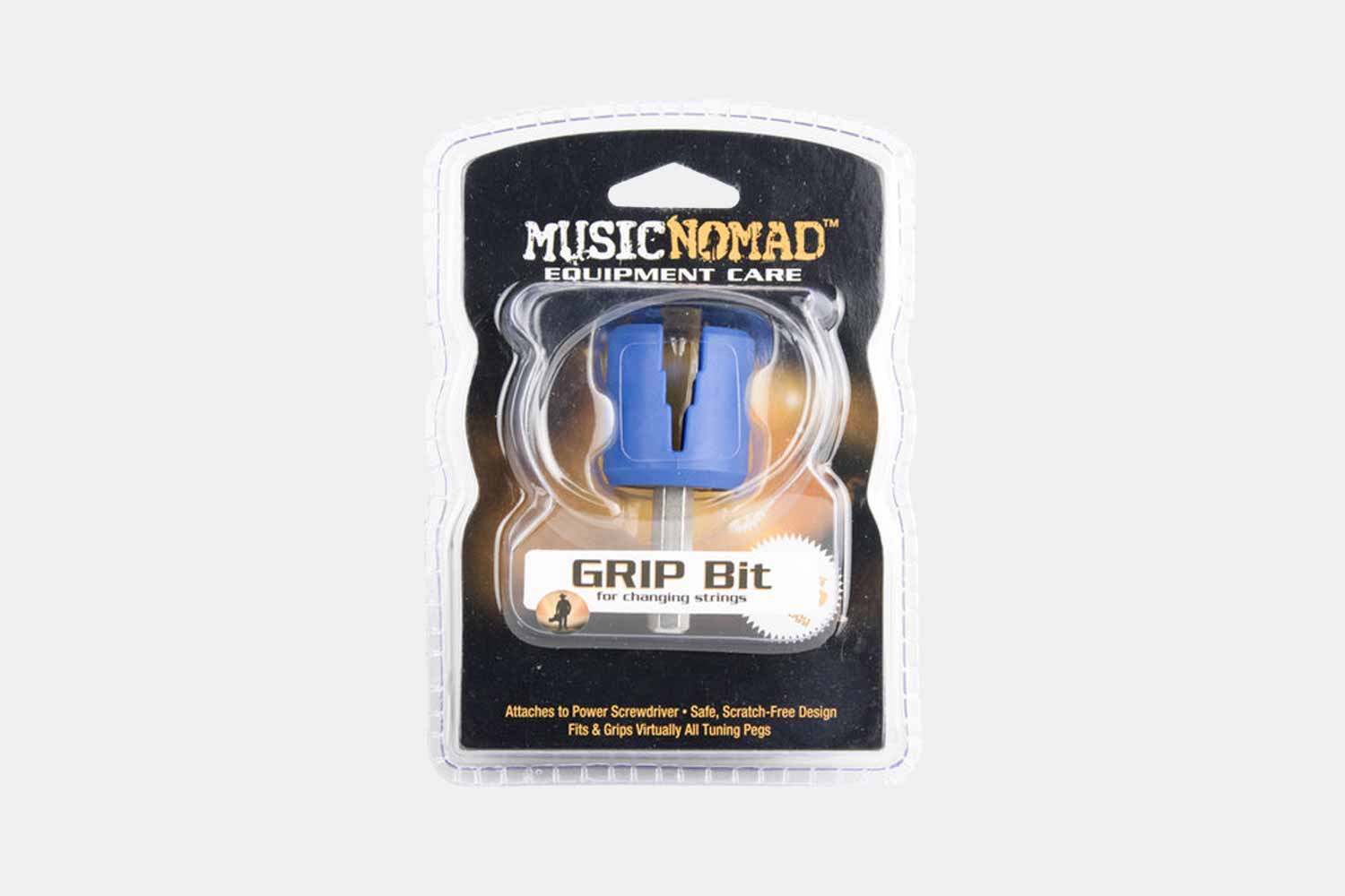 Music Nomad GRIP Bit - Pegwinder for Cordless Screwdriver - MN220 (5482395762852)