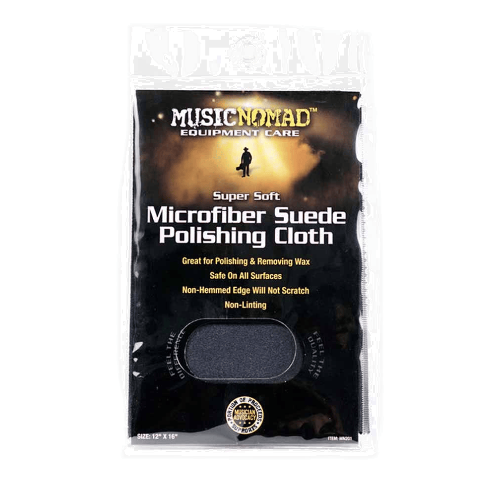 Music Nomad Super Soft Edgeless Microfiber Suede Polishing Cloth - MN201