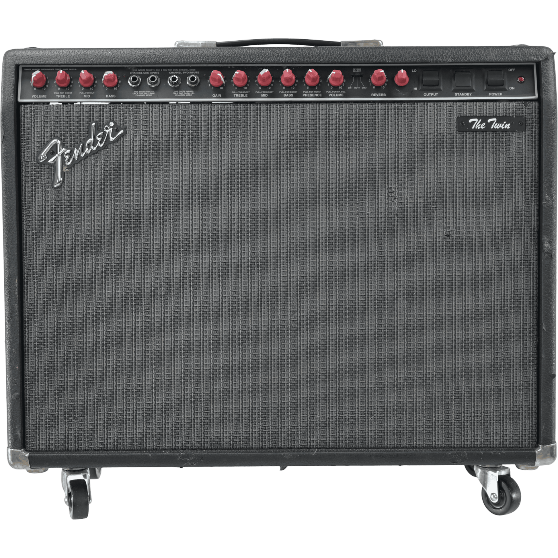 Fender THE TWIN Red Knob Guitar Amp 2x 12"  Pre-Owned