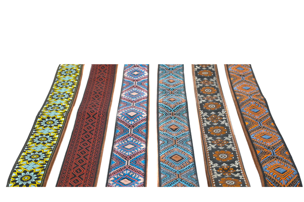 NX Gitaarband BWS86 Orange Desert Rose