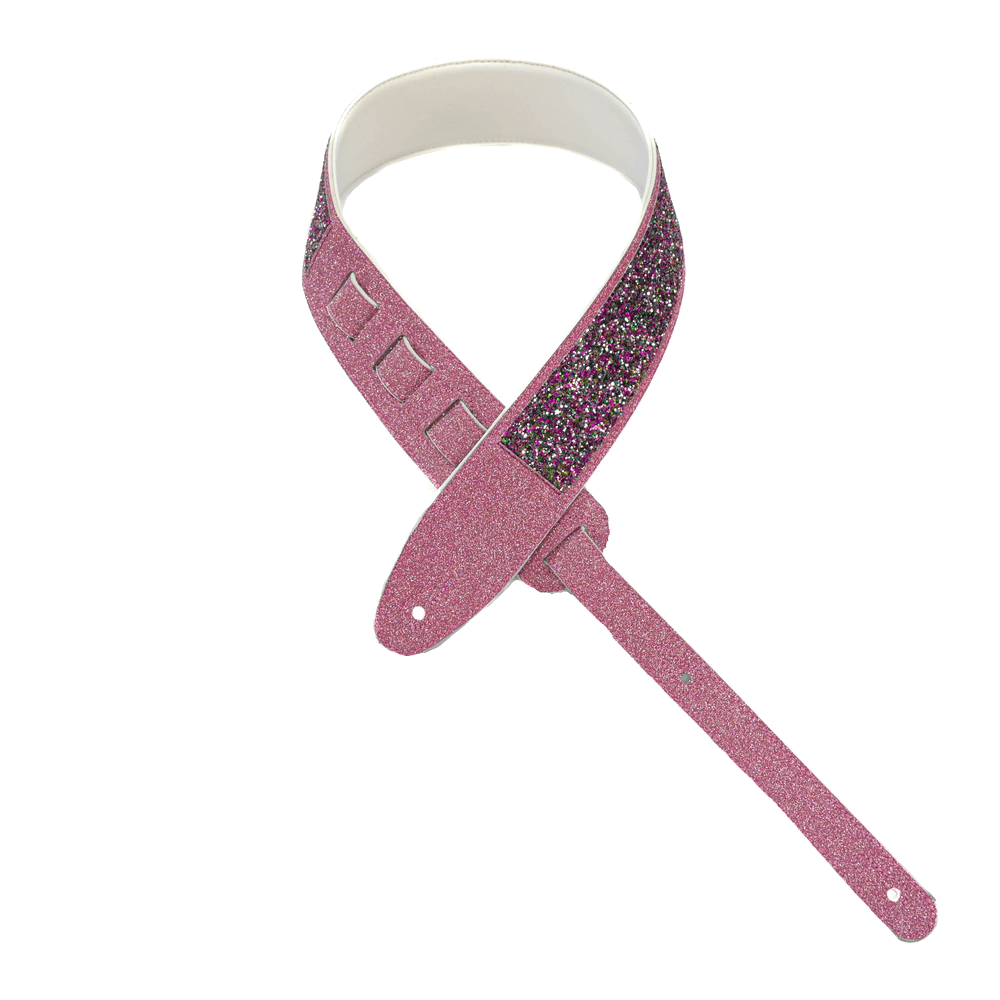 NX Gitaarband SPK26 Swift Pink Sparkle Glitter