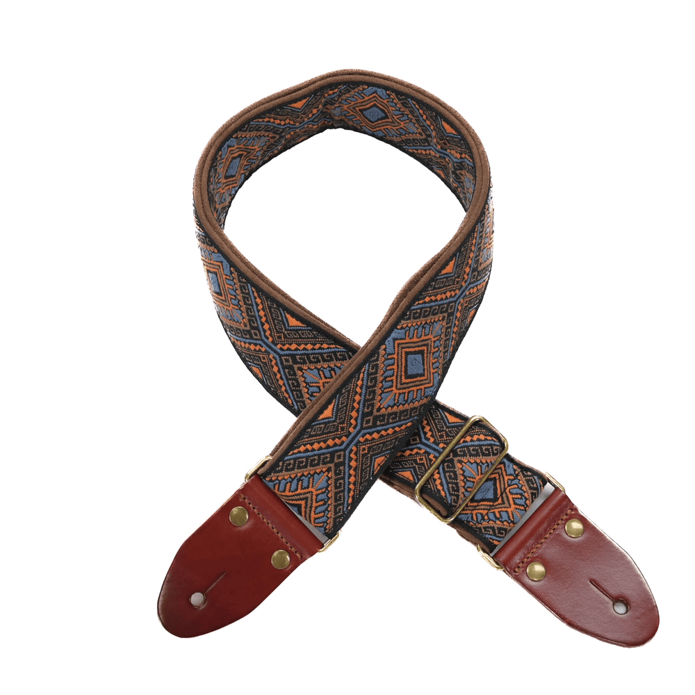 NX Gitaarband BWS86 Orange Desert Rose