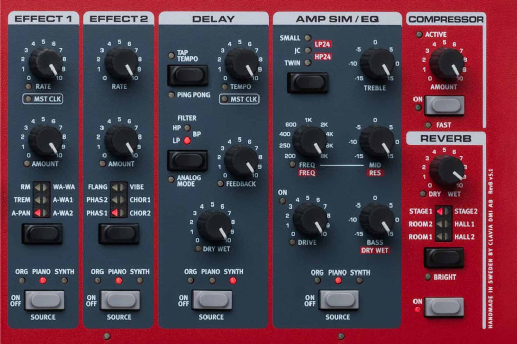 Nord Stage 3 - HP 76 toetsen