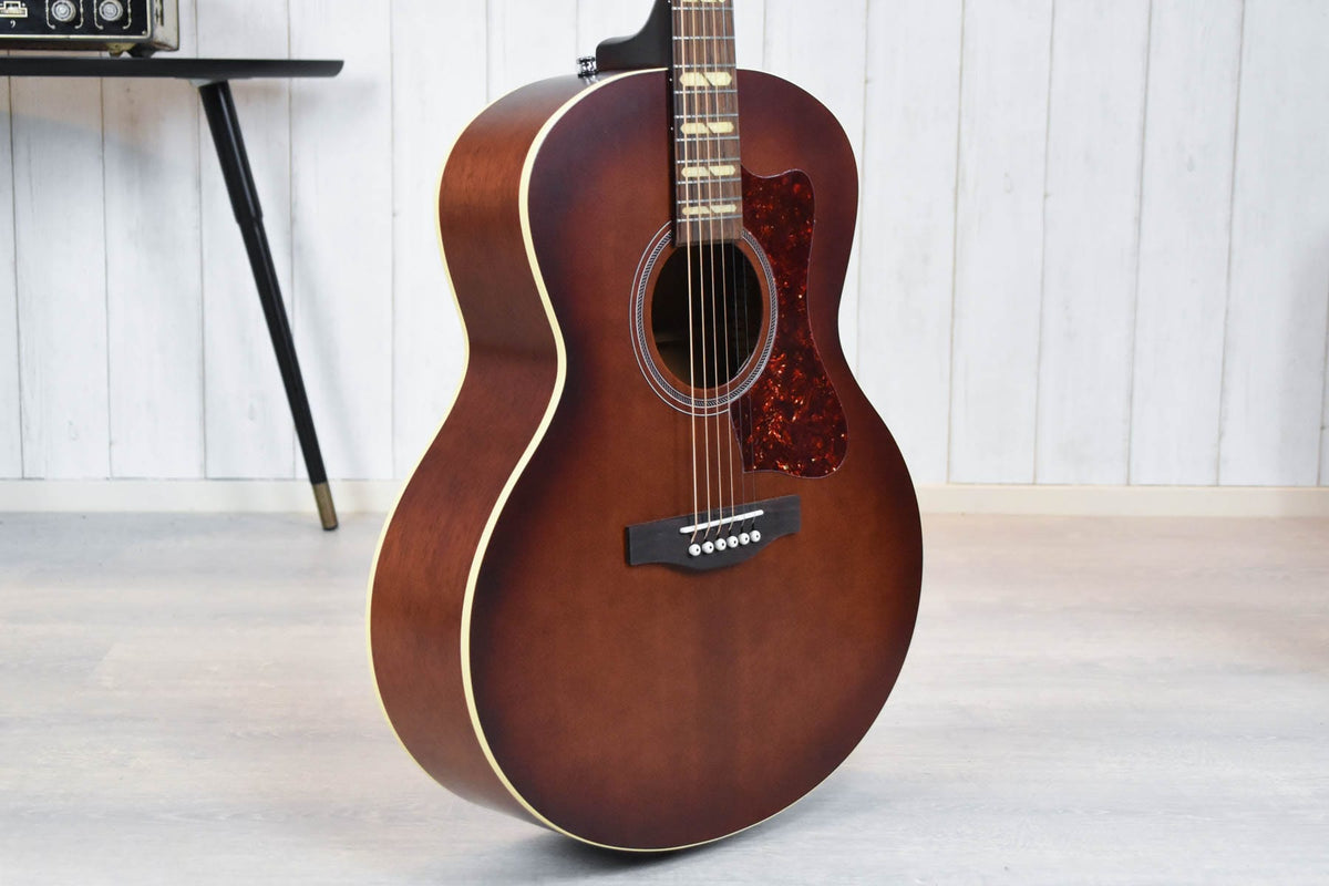 Norman ST30 MJ Havana Burst Element Semi Akoestische western gitaar (5761966211236)