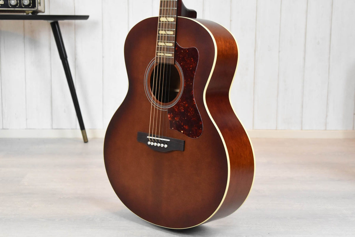 Norman ST30 MJ Havana Burst Element Semi Akoestische western gitaar (5761966211236)