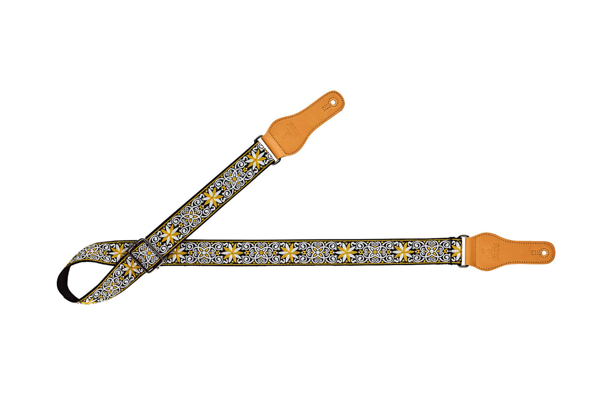 Ortega OCS-560U Ukulele Strap Classic Yellow