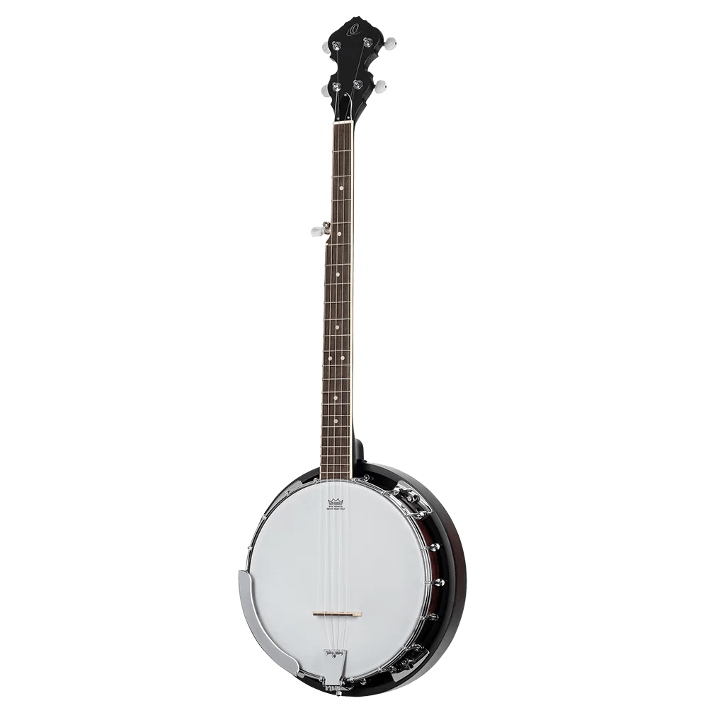 Ortega OBJ150-WB Americana Series Banjo 5 String - Mahogany Satin Whiskey Burst