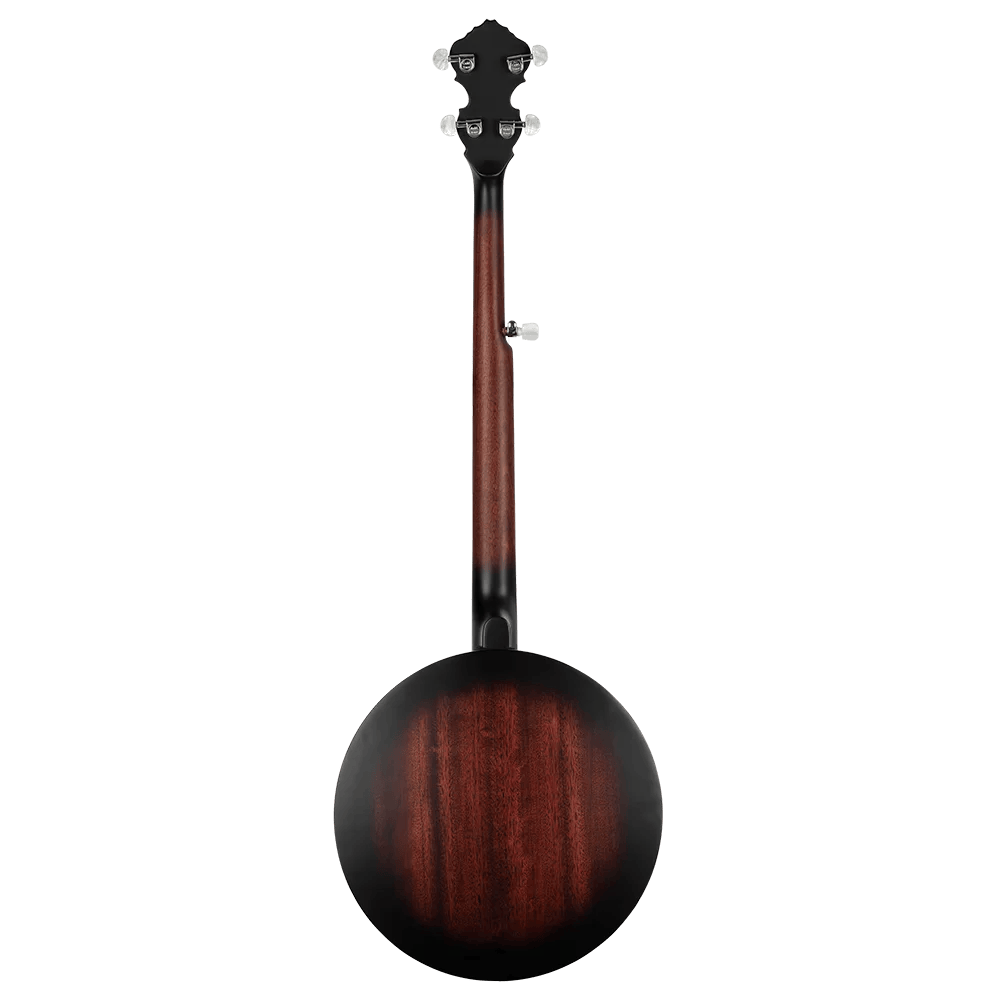 Ortega OBJ150-WB Americana Series Banjo 5 String - Mahogany Satin Whiskey Burst