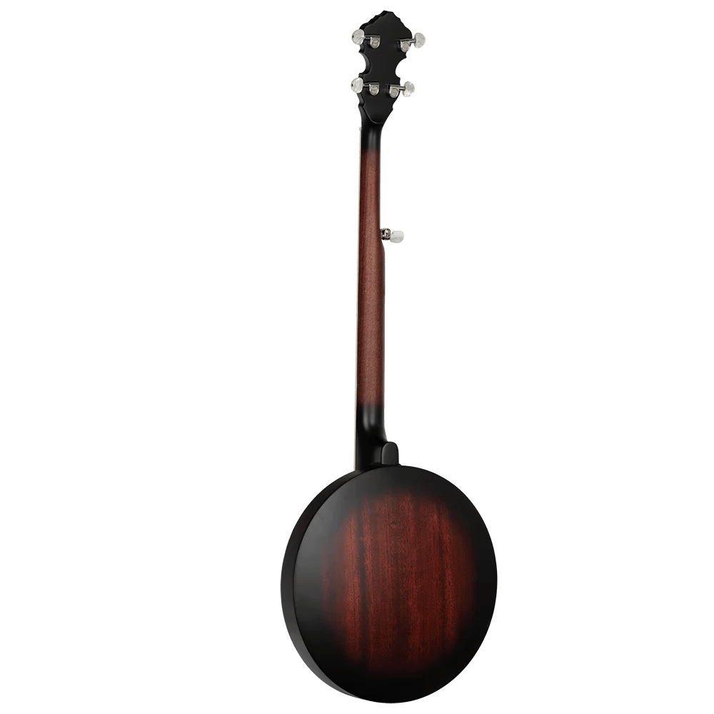 Ortega OBJ150-WB Americana Series Banjo 5 String - Mahogany Satin Whiskey Burst