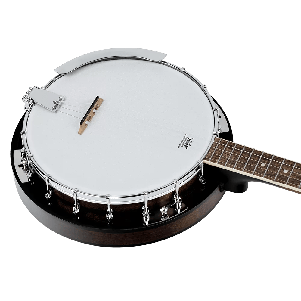 Ortega OBJ150-WB Americana Series Banjo 5 String - Mahogany Satin Whiskey Burst