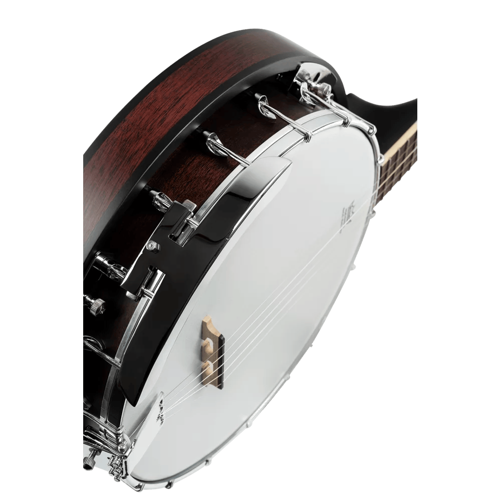 Ortega OBJ150-WB Americana Series Banjo 5 String - Mahogany Satin Whiskey Burst