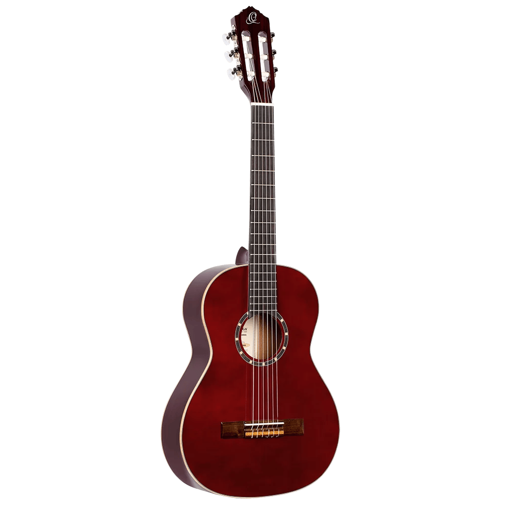Ortega R121-3/4WR Wine Red Family Series 3/4 Classical