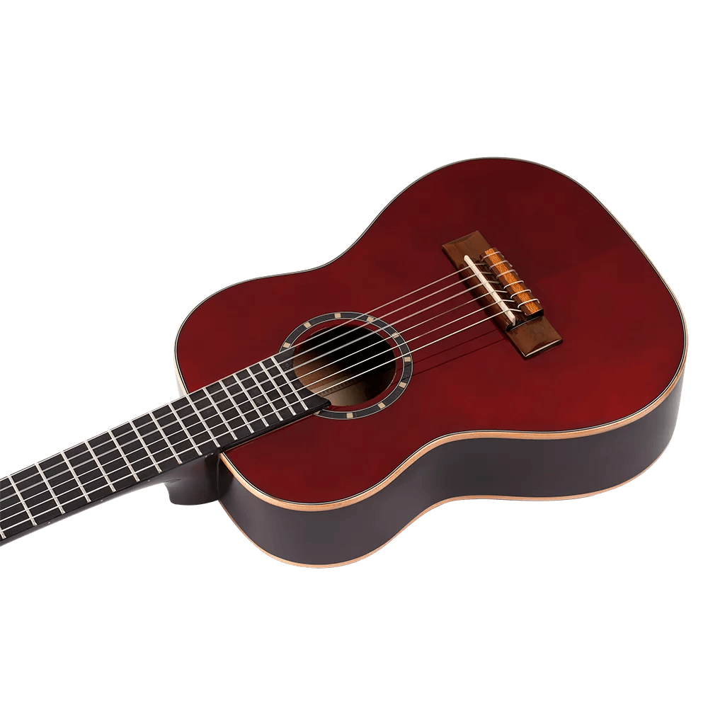 Ortega R121-3/4WR Wine Red Family Series 3/4 Classical