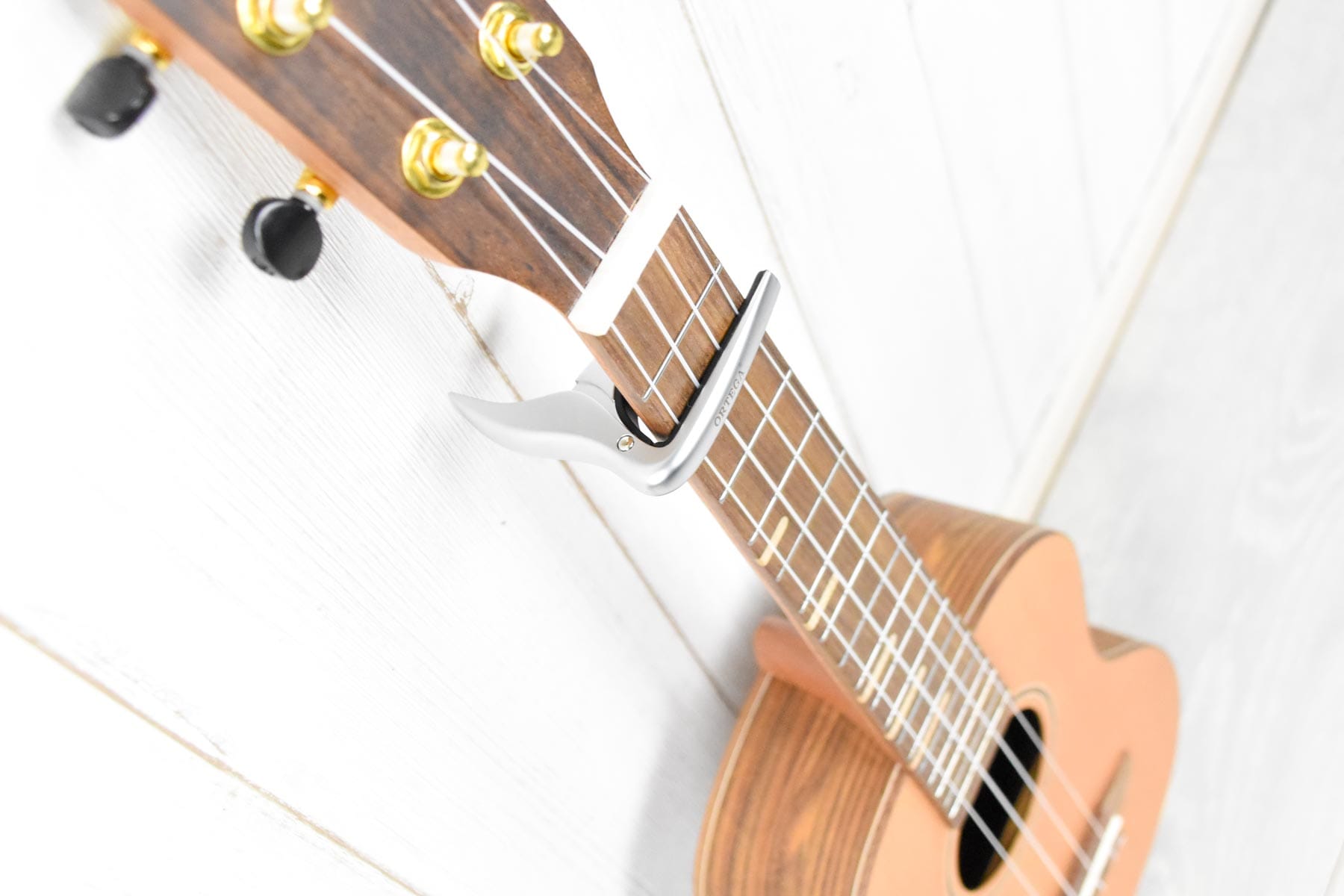 Ortega Ukulele Capo Chrome
