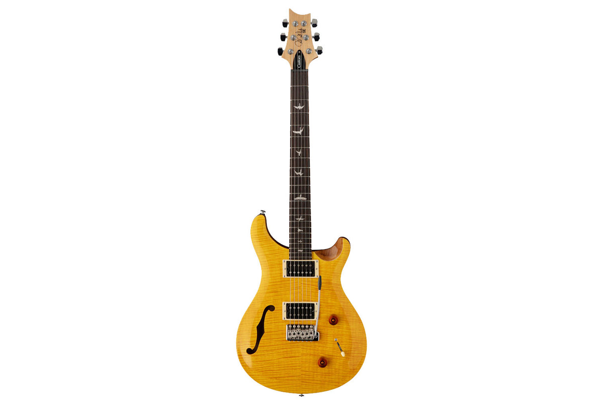 PRS SE Custom 22 Semi-Hollow Santana Yellow