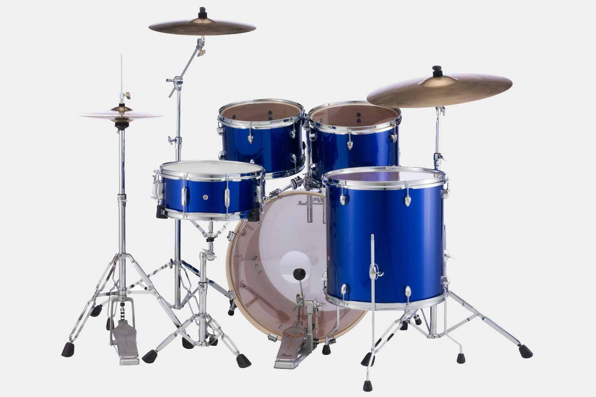 Pearl Export EXX725SBR/C717 High Voltage Blue inclusief bekkens (5610684973220)