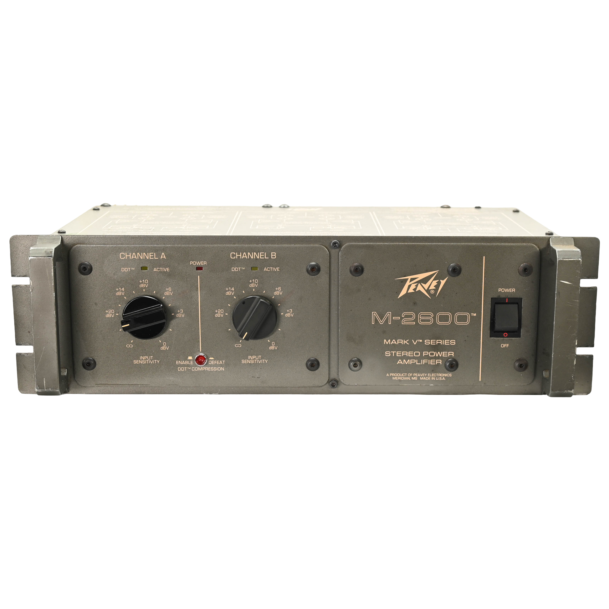 Peavey M-2600 Mark V (USA) Stereo Power Amplifier