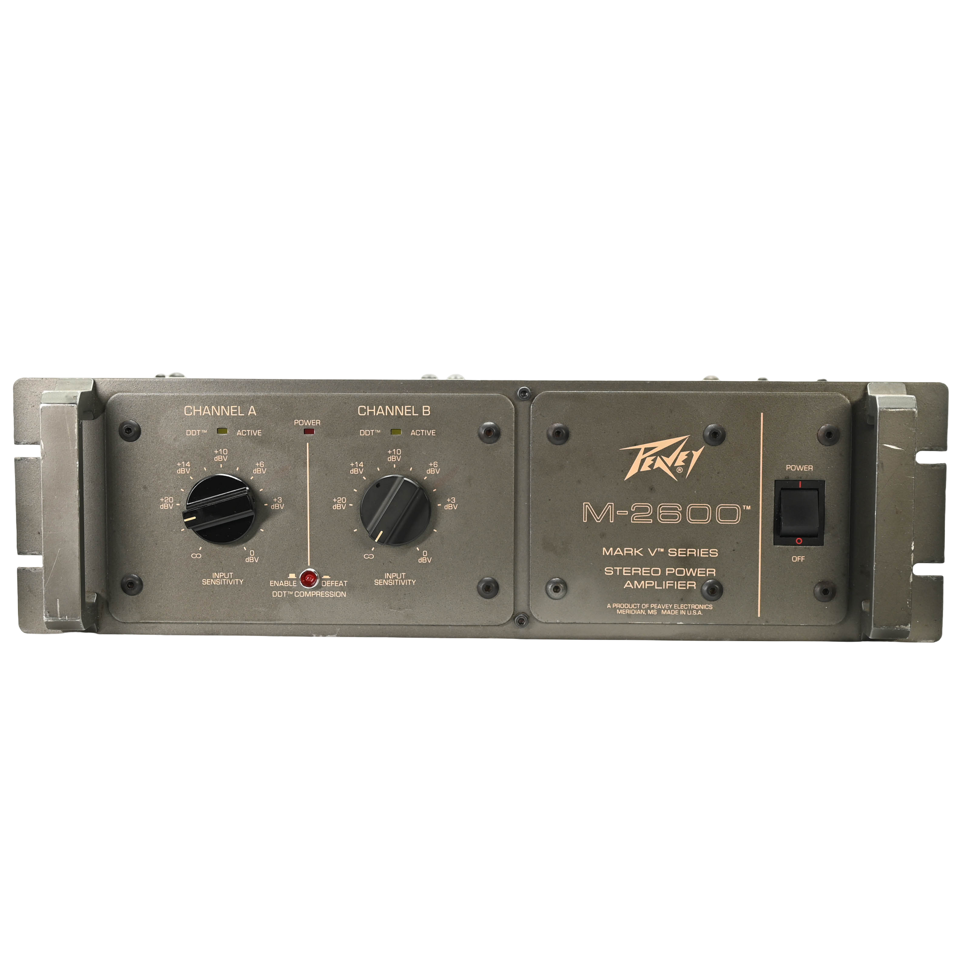 Peavey M-2600 Mark V (USA) Stereo Power Amplifier
