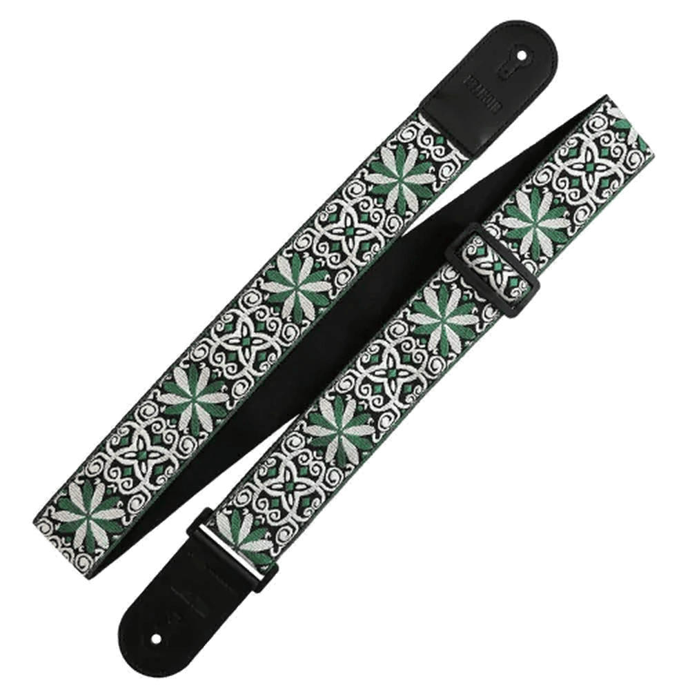 RICHTER Retro Guitar Strap Green - 1767