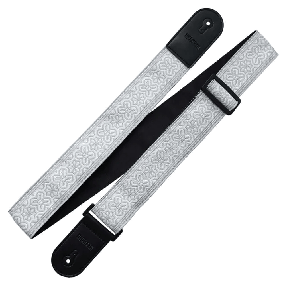 RICHTER Retro Guitar Strap White / Grey - 1956