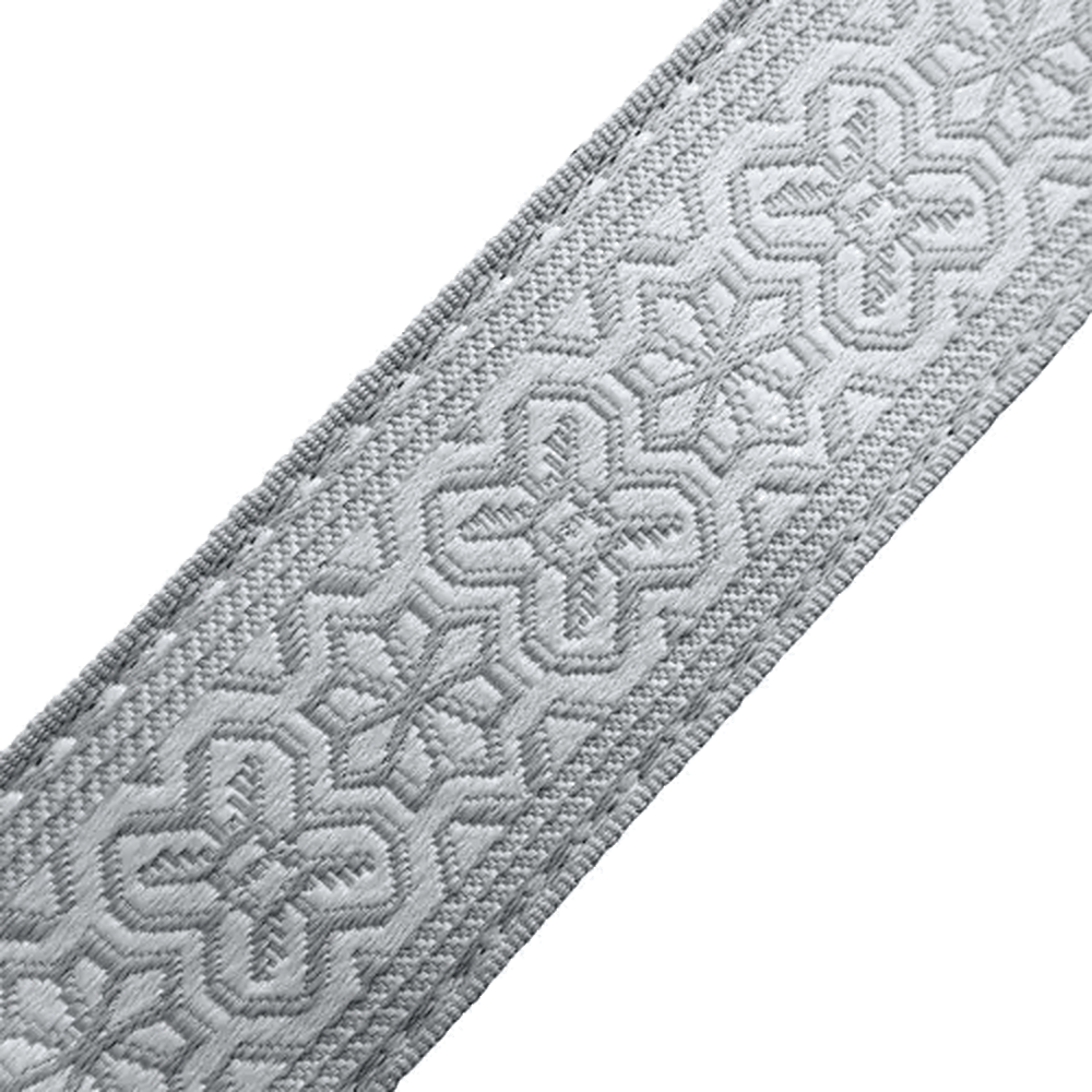 RICHTER Retro Guitar Strap White / Grey - 1956