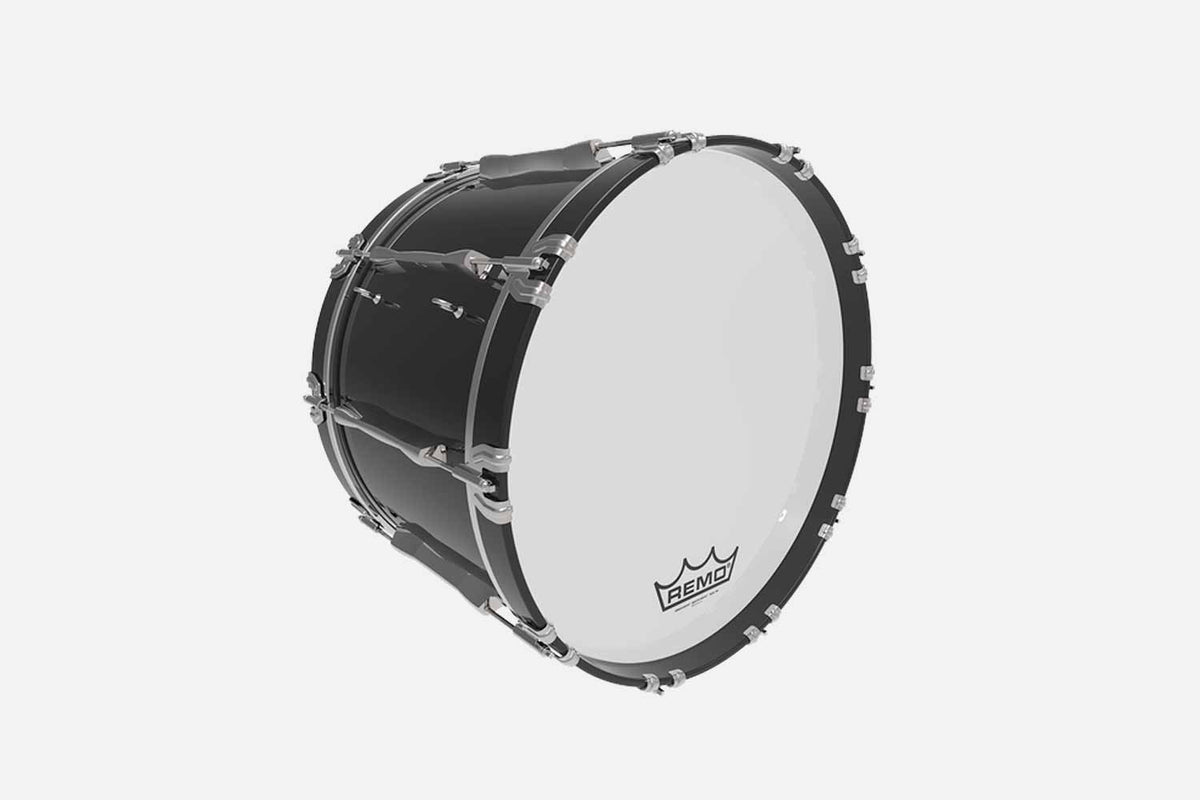 Remo Ambassador Smooth White voor Bassdrum (5463363846308)