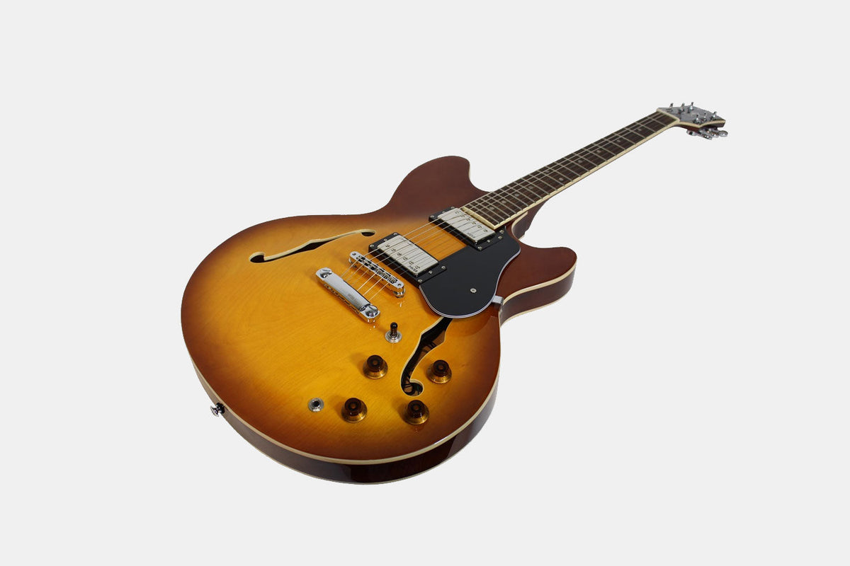 Revelation RT 45 Tobacco Sunburst Jazz Gitaar